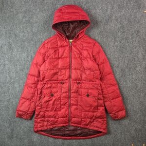 Eddie Bauer EB550 Red Puffer Gorecore jacket